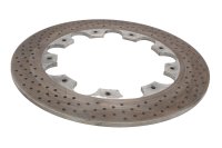 Front drilled brake disc 6.4mm Moto Guzzi T3 850 California 83-83