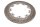 Front drilled brake disc 6.4mm Moto Guzzi T3 850 California 83-83