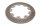 Front drilled brake disc 6.4mm Moto Guzzi T3 850 California 83-83