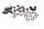 Bremsscheibenschrauben Satz vorne hinten BMW R 1150 R R28 0429 01-06