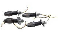 Ensemble de clignotants à LED, teintés noirs, avant et arrière BMW R 1150 R R28 0429 01-06