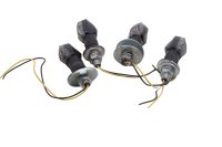Ensemble de clignotants à LED, teintés noirs, avant et arrière BMW R 1150 R R28 0429 01-06