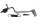 Bremshebel hinten Fußbremse Pedalarm Feder Bolzen Kawasaki ZR-7S ZR750F/H 01-04