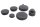 Ensemble de capuchons de protection pour bouchon de cadre SAC305003 BMW R 1150 R R28 0429 01-06