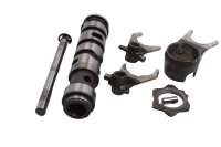 Shift drum, shift forks, shift wheel, gearbox shaft Kawasaki ZR-7S ZR750F/H 01-04