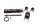 Shift drum, shift forks, shift wheel, gearbox shaft Kawasaki ZR-7S ZR750F/H 01-04