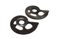 Kedjespännarskivor svingarmsaxel Honda XRV 750 Africa Twin RD04 90-92