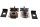Kettenspanner Schwingenspanner Einsteller Satz Kawasaki ZR-7S ZR750F/H 01-04