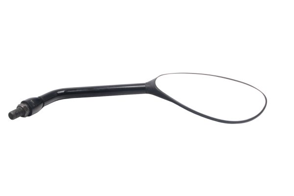 Left oval rearview mirror, black, threaded Ducati Monster 1000 S2R 08-08