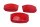 Universal red rear light lens set with brake light lens Unbekannt Konvolut