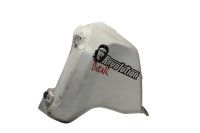 Pegatina blanca del depósito de combustible del Dakar Honda XRV 750 Africa Twin RD04 90-92