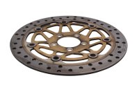 Bremsscheibe gelocht vorne Bremsbelag-Aufnahme Kawasaki ZR-7S ZR750F/H 01-04