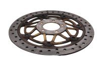 Bremsscheibe gelocht vorne Bremsbelag-Aufnahme Kawasaki ZR-7S ZR750F/H 01-04