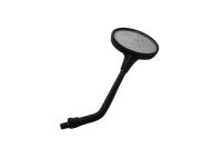 Espejo retrovisor izquierdo, redondo, negro, roscado Honda XRV 750 Africa Twin RD04 90-92
