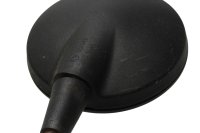 Espejo retrovisor izquierdo, redondo, negro, roscado Honda XRV 750 Africa Twin RD04 90-92