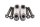 Lenkerklemmen Verschraubung Schraubenset Halterung Kawasaki ZR-7S ZR750F/H 01-04