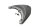 Embellecedor de la cubierta trasera, parte superior plateada BMW R 1200 R R1ST K27 0378 07-10