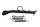 Ensemble de ressorts, plaque de retenue et support latéral pour béquille latérale BMW R 1150 R R28 0429 01-06