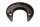 Auspuffblende Endtopf Abdeckung Hitzeschutz Chrom Kawasaki ZR-7S ZR750F/H 01-04
