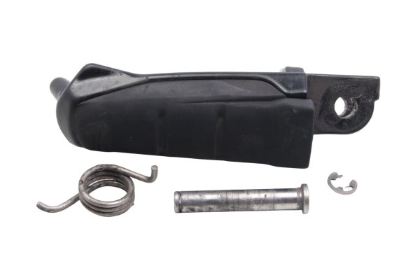 Fußraste Fahrer vorne links Gummi Klappmechanik BMW R 1150 R R28 0429 01-06