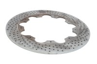 Front drilled brake disc, 6.4mm brake system Moto Guzzi T3 850 California 83-83