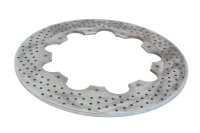 Front drilled brake disc, 6.4mm brake system Moto Guzzi T3 850 California 83-83