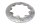 Front drilled brake disc, 6.4mm brake system Moto Guzzi T3 850 California 83-83