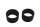 Gaffelbenbeskytter gummi venstre højre BMW R 1200 R R1ST K27 0378 07-10