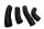 Radiator hose, water hose set, cooling line Kawasaki ZX-7R ZX750N 96-99