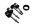 Ventildækselpakning, venstre montering BMW R 1200 R R1ST K27 0378 07-10