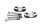 Styrklämma, övre trippelklämma BMW R 1150 R R28 0429 01-06