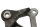 Ensemble repose-pieds, support arrière droit, siège passager Kawasaki ZX-7R ZX750N 96-99