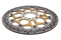 Disque de frein avant flottant, percé, entraxe de 5,2 mm Ducati universell