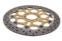 Disque de frein avant flottant, percé, entraxe de 5,2 mm Ducati universell