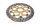 Disque de frein avant flottant, percé, entraxe de 5,2 mm Ducati universell