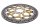 Disque de frein avant flottant, percé, entraxe de 5,2 mm Ducati universell