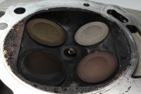 Topstykke, ventildæksel venstre, ventilfjedre BMW R 1200 R R1ST K27 0378 07-10