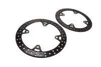 Discos de freno perforados, delantero izquierdo y derecho. Honda XRV 750 Africa Twin RD04 90-92
