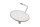 Rétroviseur rond chromé, rétroviseur universel fileté Ducati universell
