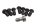 Set di viti per tubo/sistema di alimentazione del carburante BMW R 1150 R R28 0429 01-06