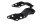 Staffa faro, maschera faro a forma di corna, montaggio anteriore BMW R 1150 R R28 0429 01-06