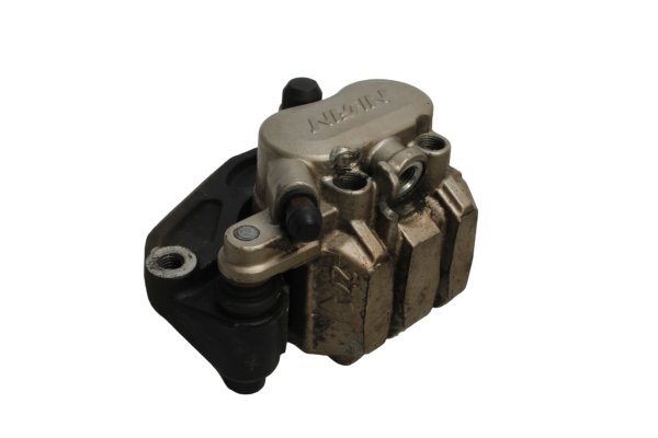 Pinza de freno delantera izquierda Nissin de doble pistón Honda XRV 750 Africa Twin RD04 90-92