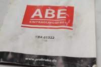 Stalen gevlochten remleiding, dubbele aansluiting aan de voorzijde Kawasaki ZX-7R ZX750N 96-99