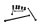 Frame schroevenset asbouten schroevenset Kawasaki ZX-7R ZX750N 96-99