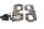 Kamaxellagerblock, topplockslagerblock BMW F 650 GS Dakar R13 0176 00-03
