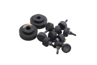 Sätesgummibuffert gummidämpare set BMW F 650 GS Dakar R13 0176 00-03