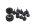 Sätesgummibuffert gummidämpare set BMW F 650 GS Dakar R13 0176 00-03