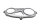 Snelheidsmeterframe instrumentenpaneel 46632316301 BMW F 650 GS Dakar R13 0176 00-03