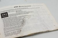 Klantenservicepas, serviceboekje, onderhoudsboekje Kawasaki ZX-7R ZX750N 96-99