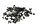 Schroevenset, kuipdeel, frame, resterende voorraad Kawasaki ZX-7R ZX750N 96-99